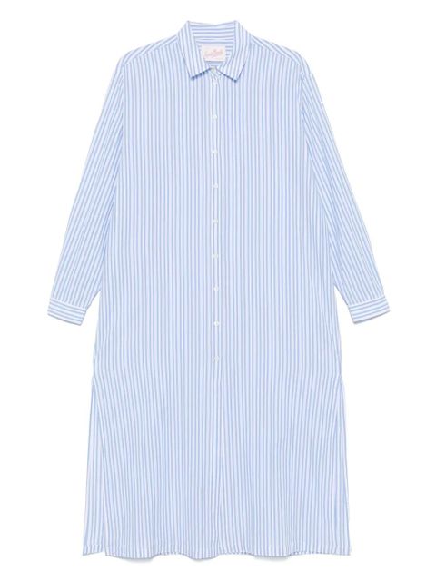 MC2 Saint Barth striped shirt dress - Blue - zdjęcie produktu nr 1