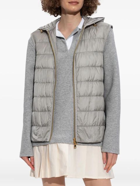 Moncler detachable-panel jacket - Grey