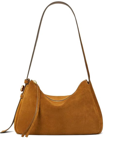 Tory Burch Romy suede shoulder bag - Brown - zdjęcie produktu nr 1