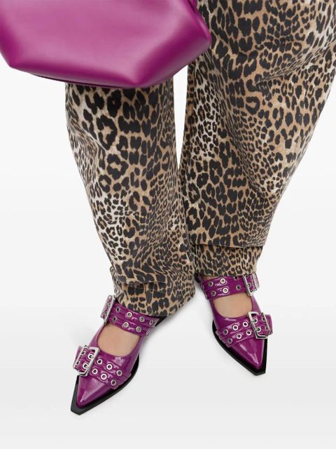 GANNI mini Bou cross body bag - Purple