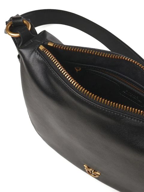PINKO small zip shoulder bag - Black
