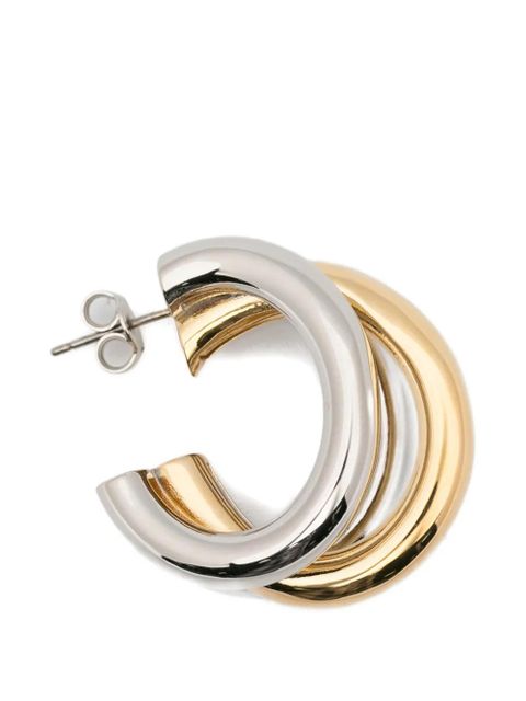 Rabanne Triple Hoop earrings - Silver - zdjęcie produktu nr 1