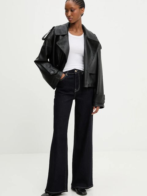 Answear.LAB ramoneska kolor czarny przejściowa