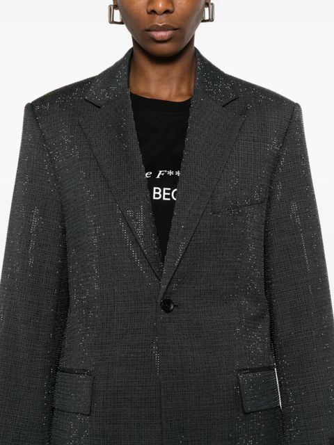 Alexander Wang sequin-embellished blazer - Grey
