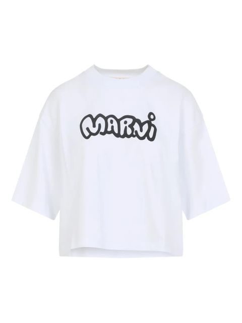 Marni logo T-shirt - White - zdjęcie produktu nr 1