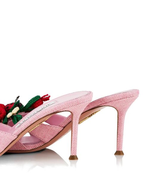 Aquazzura Botanica heeled sandals - Pink