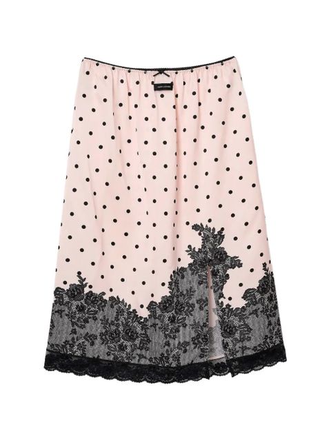 Marc Jacobs Trompe L'Oeil dots midi skirt - Pink - zdjęcie produktu nr 1