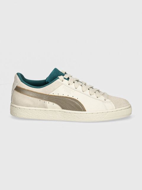Puma sneakersy zamszowe Suede Play Paris kolor beżowy 398190