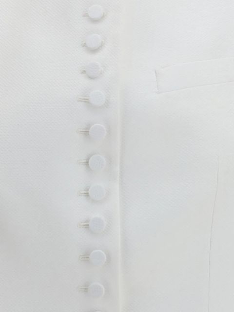 TOM FORD button cotton jacket - White