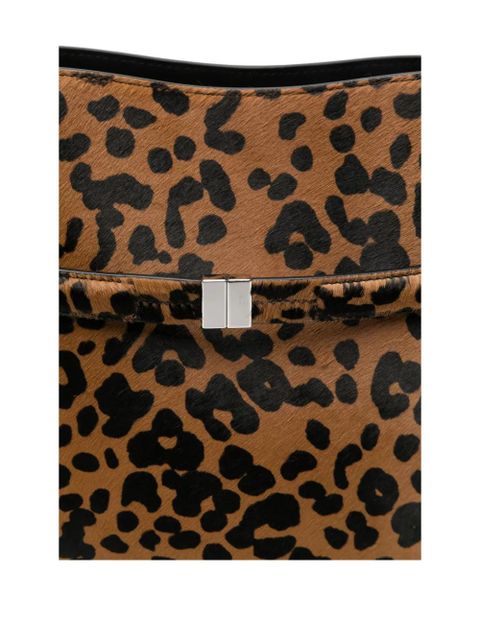 TOTEME leopard-print shoulder bag - Brown - zdjęcie produktu nr 2