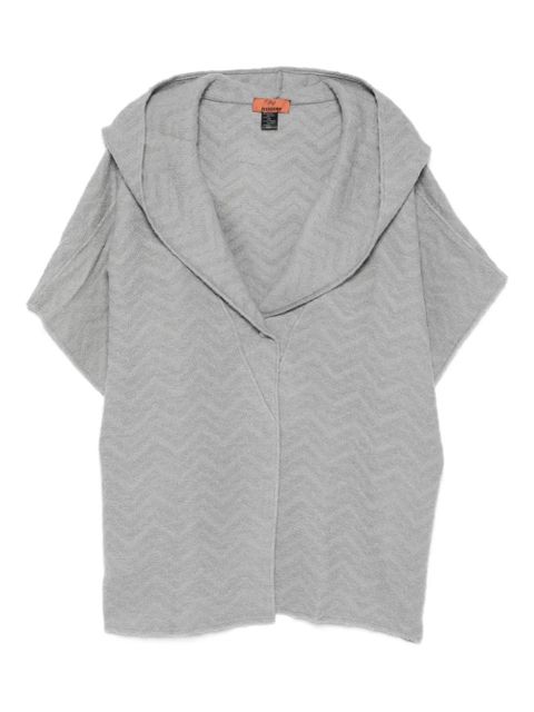 Missoni hooded cape - Grey - zdjęcie produktu nr 1