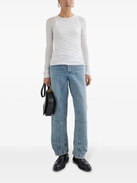 Jil Sander crew-neck T-Shirt - White - zdjęcie produktu nr 2