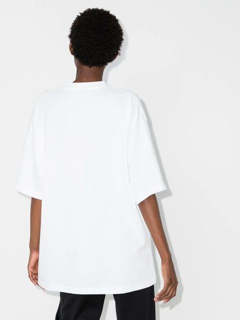 Balenciaga Gym Wear logo-print T-shirt - White