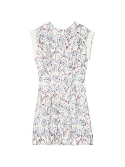 3.1 Phillip Lim floral tie back mini dress - White - zdjęcie produktu nr 1