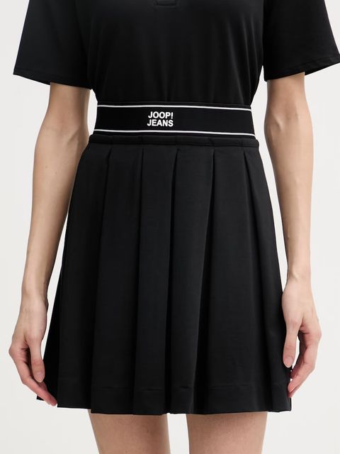 Joop! spódnica plisowana z bawełną - zdjęcie produktu nr 1