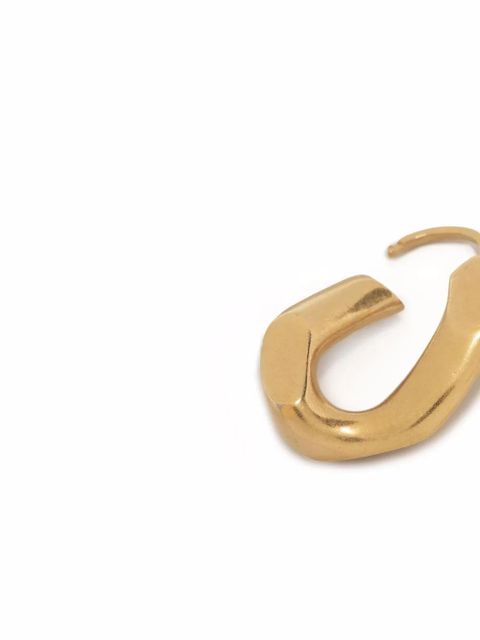 Maison Margiela twisted chain earrings - Gold