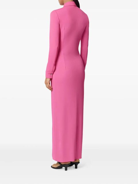 Versace maxi shirt dress - Pink