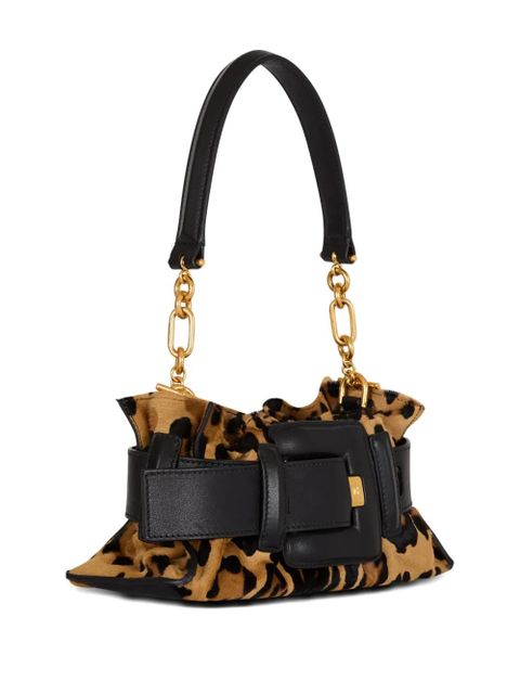 Balmain mini Anthem shoulder bag - Brown