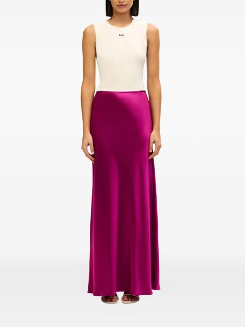 Acler Shortgreen maxi skirt - Pink