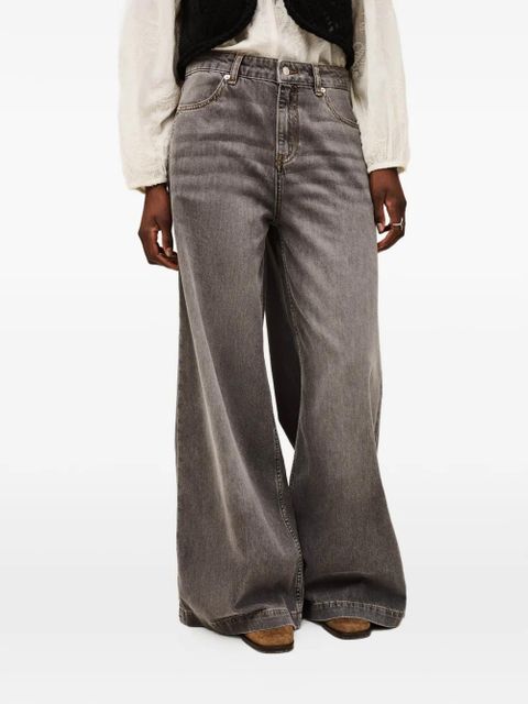 Ba&Sh Yusc wide-leg trousers - Grey - zdjęcie produktu nr 2