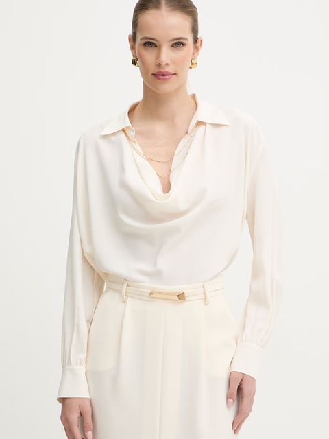 Simona Corsellini bluzka z dodatkiem jedwabiu