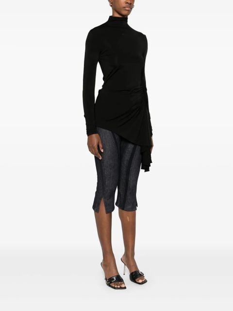 Off-White draped mini dress - Black - zdjęcie produktu nr 2