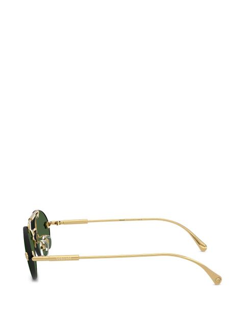 Versace Eyewear oval-frame sunglasses - Gold