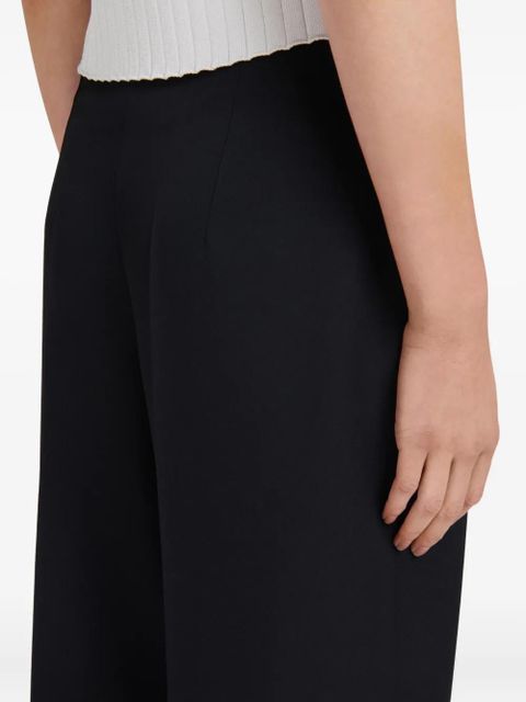 Marni virgin-wool high-waisted trousers - Black