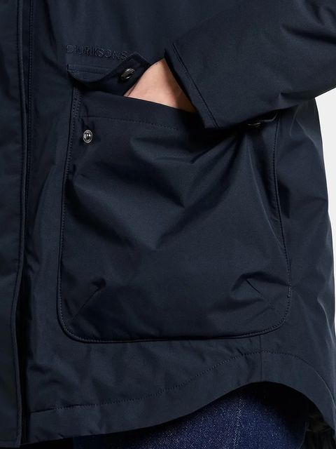 Didriksons kurtka DANIELLA kolor granatowy zimowa 505871