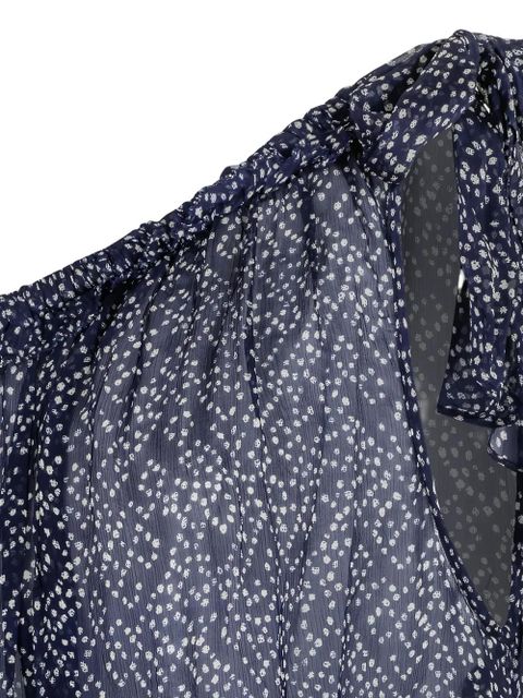 MARANT ÉTOILE Neslya one-shoulder top - Blue