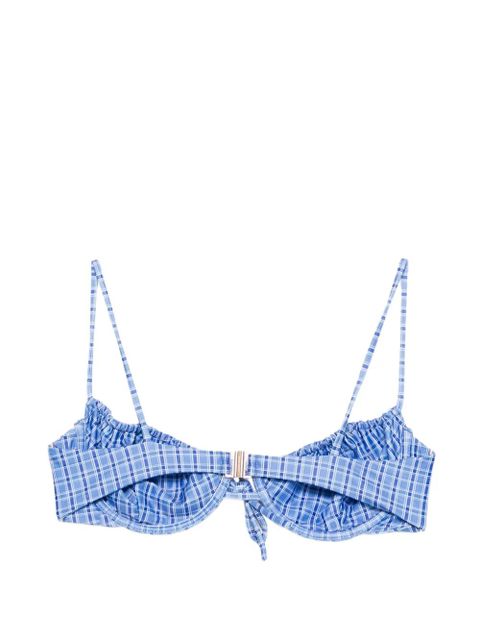 Faithfull the Brand Ombra bikini top - Blue - zdjęcie produktu nr 2