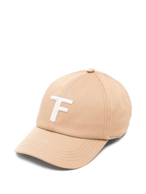 TOM FORD embroidered-logo baseball cap - Neutrals - zdjęcie produktu nr 1