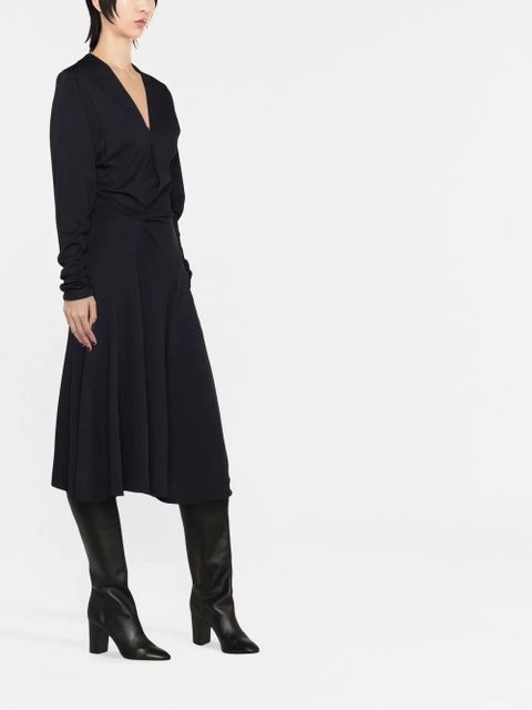 ISABEL MARANT Courtney V-neck dress - Black
