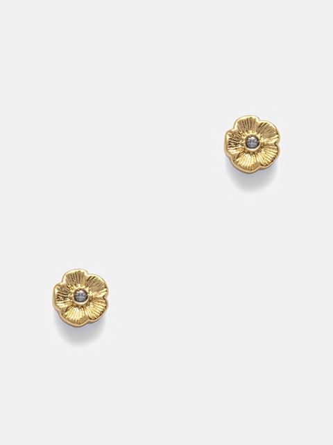 Coach kolczyki damskie metalowe - zdjęcie produktu nr 2