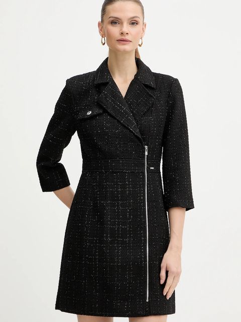 Morgan sukienka kolor czarny mini dopasowana RTIDA - zdjęcie produktu nr 1