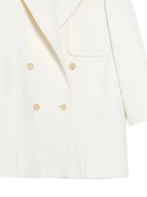 Max Mara Starna double-breasted coat - White - zdjęcie produktu nr 2