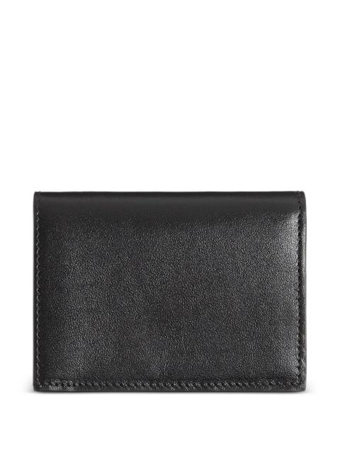Valentino Garavani small Vlogo wallet in calfskin - Black - zdjęcie produktu nr 2
