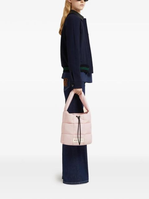Marni padded quilted bucket bag - Pink - zdjęcie produktu nr 2