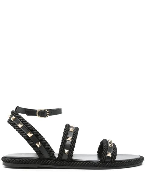 Valentino Garavani Rockstud sandals - Black - zdjęcie produktu nr 1