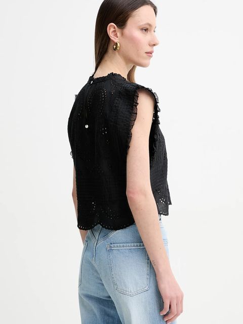 BOSS Orange bluzka bawełniana