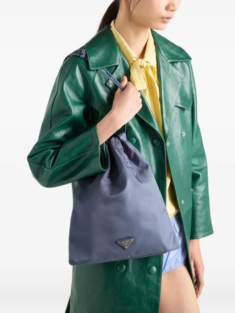 Prada Wish Re-Nylon pouch - Blue - zdjęcie produktu nr 2