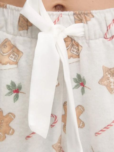 Hollister Co. piżama damska kolor szary KI346-4045