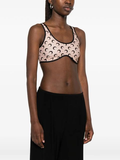 Marine Serre Moon top - Neutrals