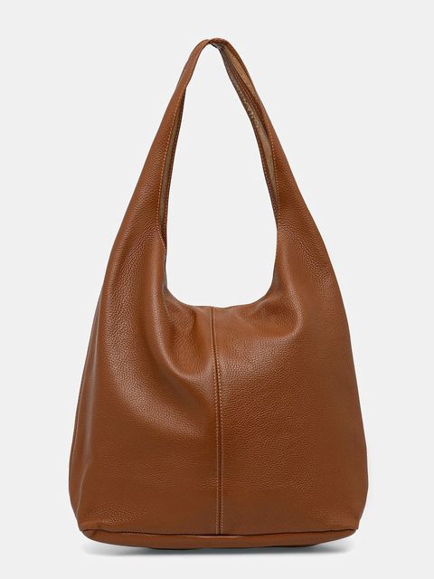 Answear.LAB torebka skórzana kolor brązowy - zdjęcie produktu nr 1