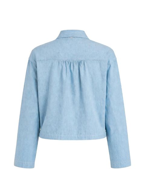 TWINSET chest-pocket shirt - Blue - zdjęcie produktu nr 2