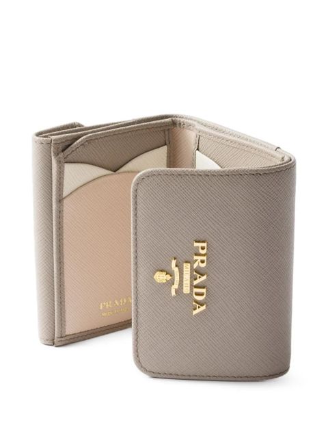 Prada saffiano-leather wallet - Grey - zdjęcie produktu nr 2