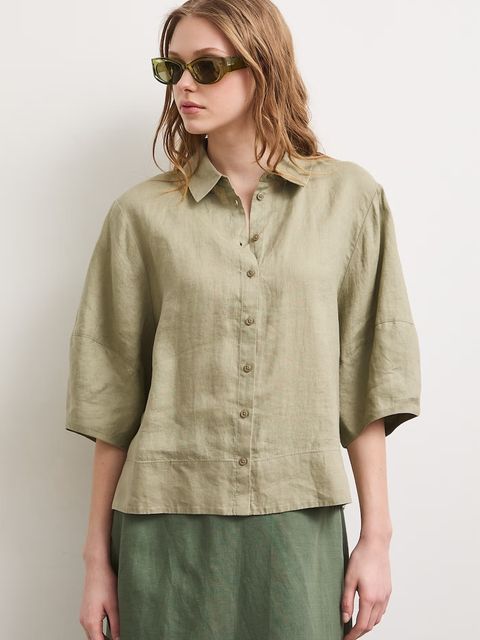 Medicine koszula damska lniana - zdjęcie produktu nr 1