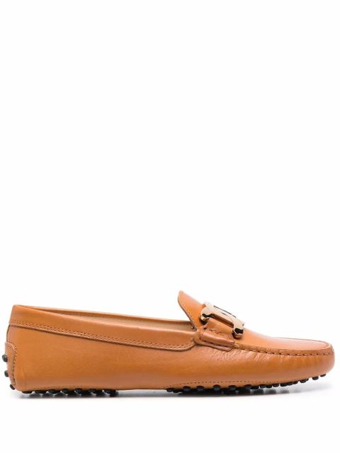 Tod's chain-link loafers - Brown - zdjęcie produktu nr 1