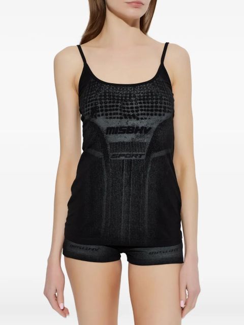 MISBHV logo-detail tank top - Black
