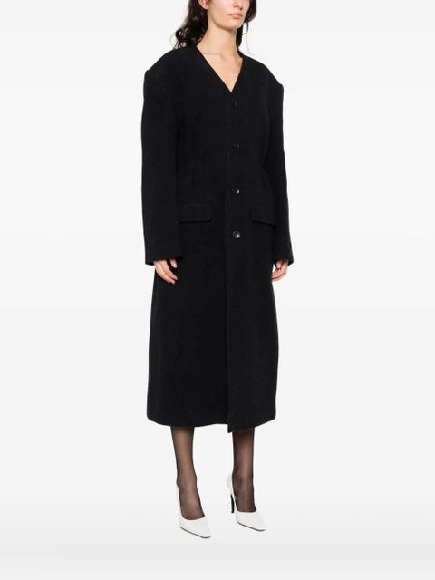 Alexander Wang collarless coat - Black - zdjęcie produktu nr 2